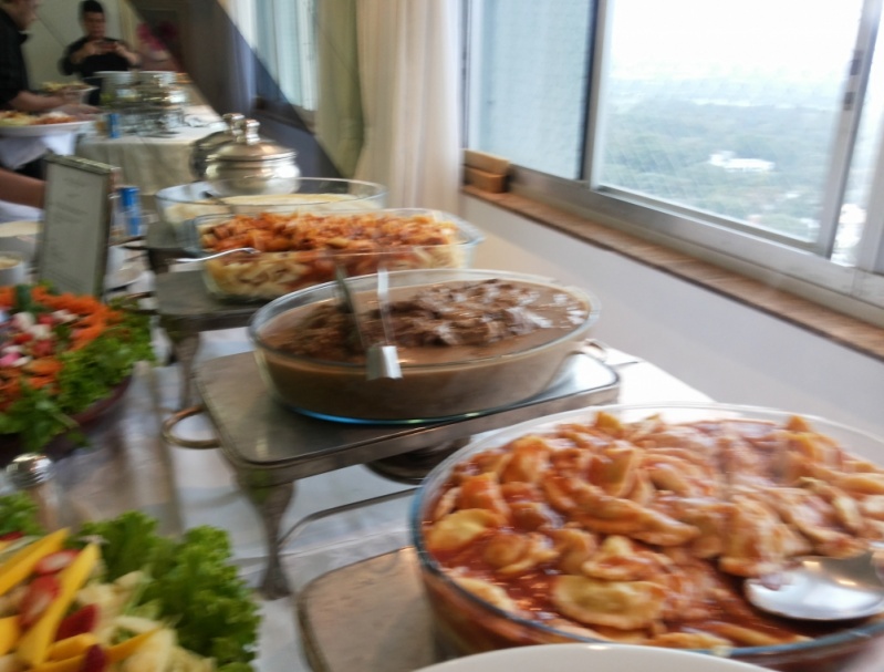 Buffet de Massas Empresarial Preço Higienópolis - Buffet para Almoço Empresarial