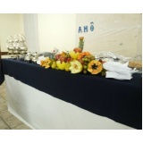 buffet domiciliar de coquetel