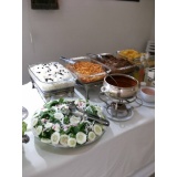 buffet para almoço corporativo preço Brooklin